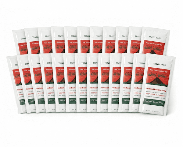 Aztec Secret Indian Healing Clay Singles (24-Pack) – Stock Up & Save