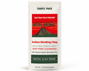 Portable Deep Pore Cleansing: Aztec Secret Indian Healing Bentonite Clay Travel Packs